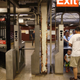 In a 2007 file photo, Michael Harris, then-executive director of the Disabled Riders Coalition, enters the Brooklyn Bridge City Hall subway station. Photo: AP